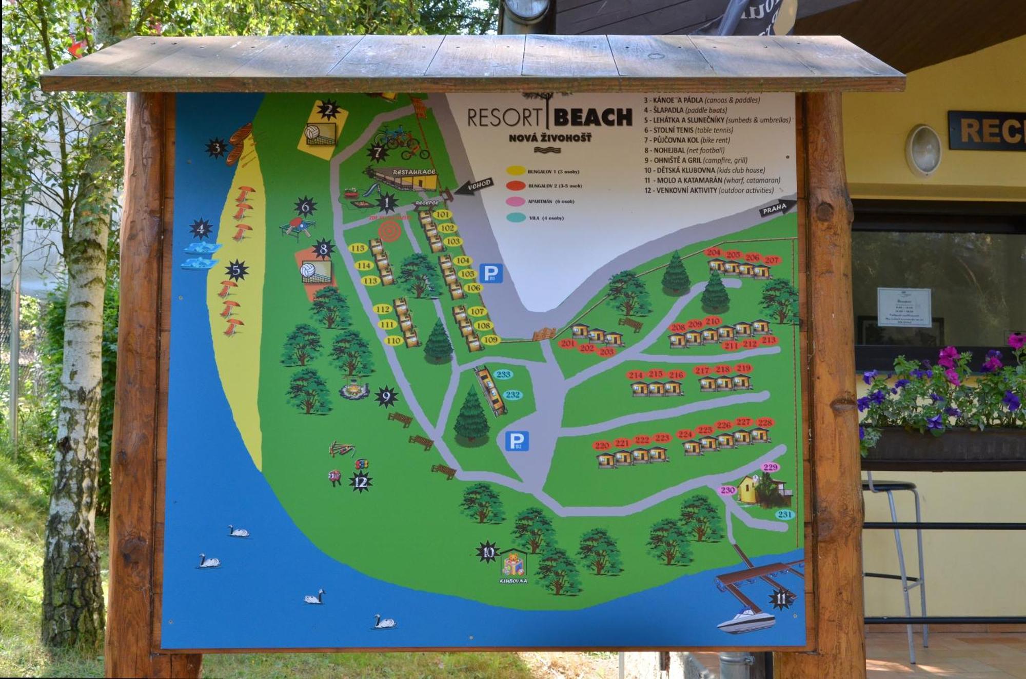 Resort Beach Nova Zivohost Křečovice Kültér fotó